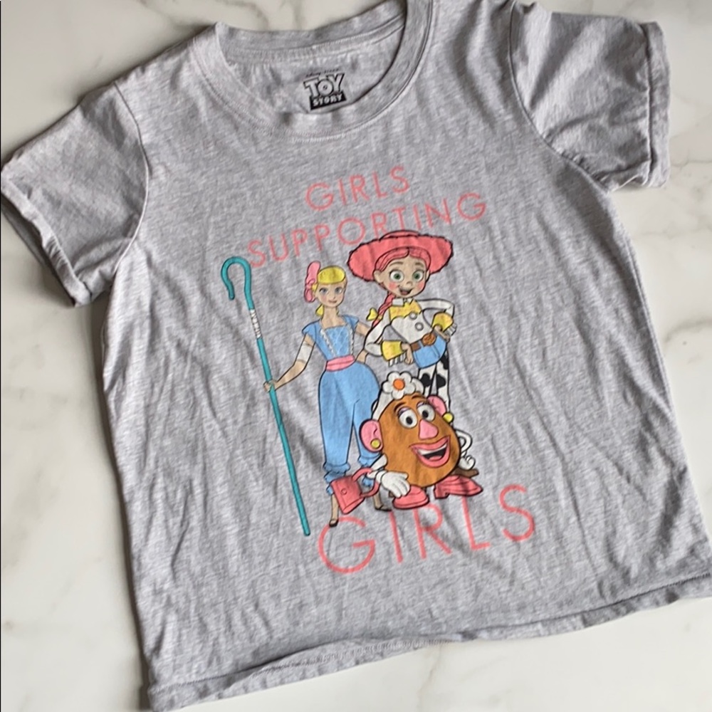 Girls supporting girls Disney tee